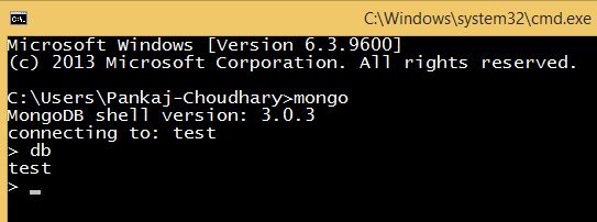 test is system database